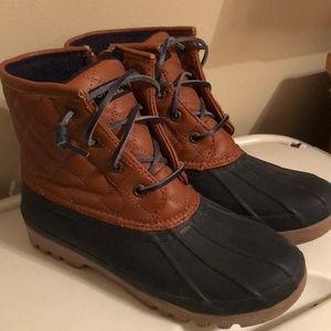 sperry duck boots